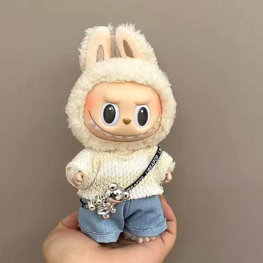 Labubu Accessories Clothes Designer Suitable for V1 V2 V3 Labubu Pendants Cute Personality Fashion Birthday Gift